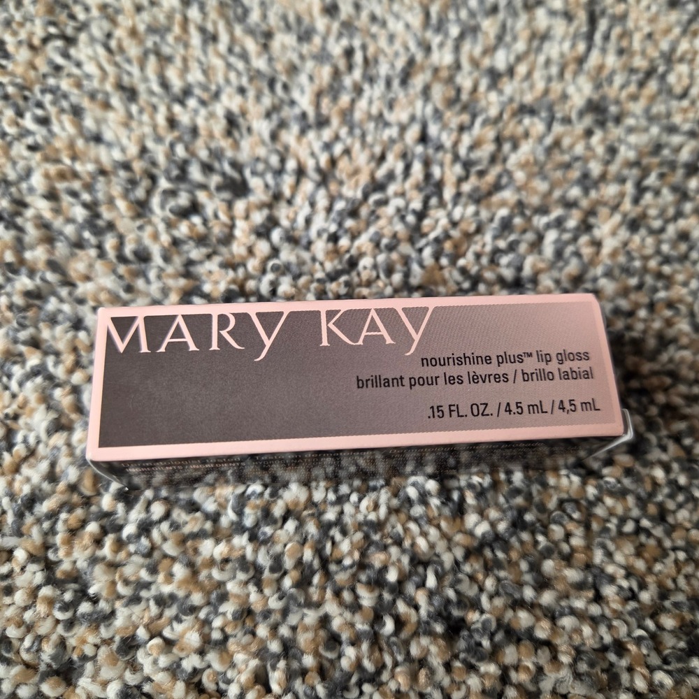 Mary Kay NouriShine Plus Lip Gloss Fancy Nancy 0.15 oz Shimmer High Shine New